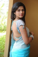 Shraddha Das Hot Saree Stills